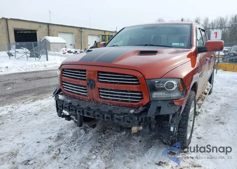 2017 Ram 1500 Sport 4X4 5'7 Box из США, поврежденный, VIN 1C6RR7MT0HS697252